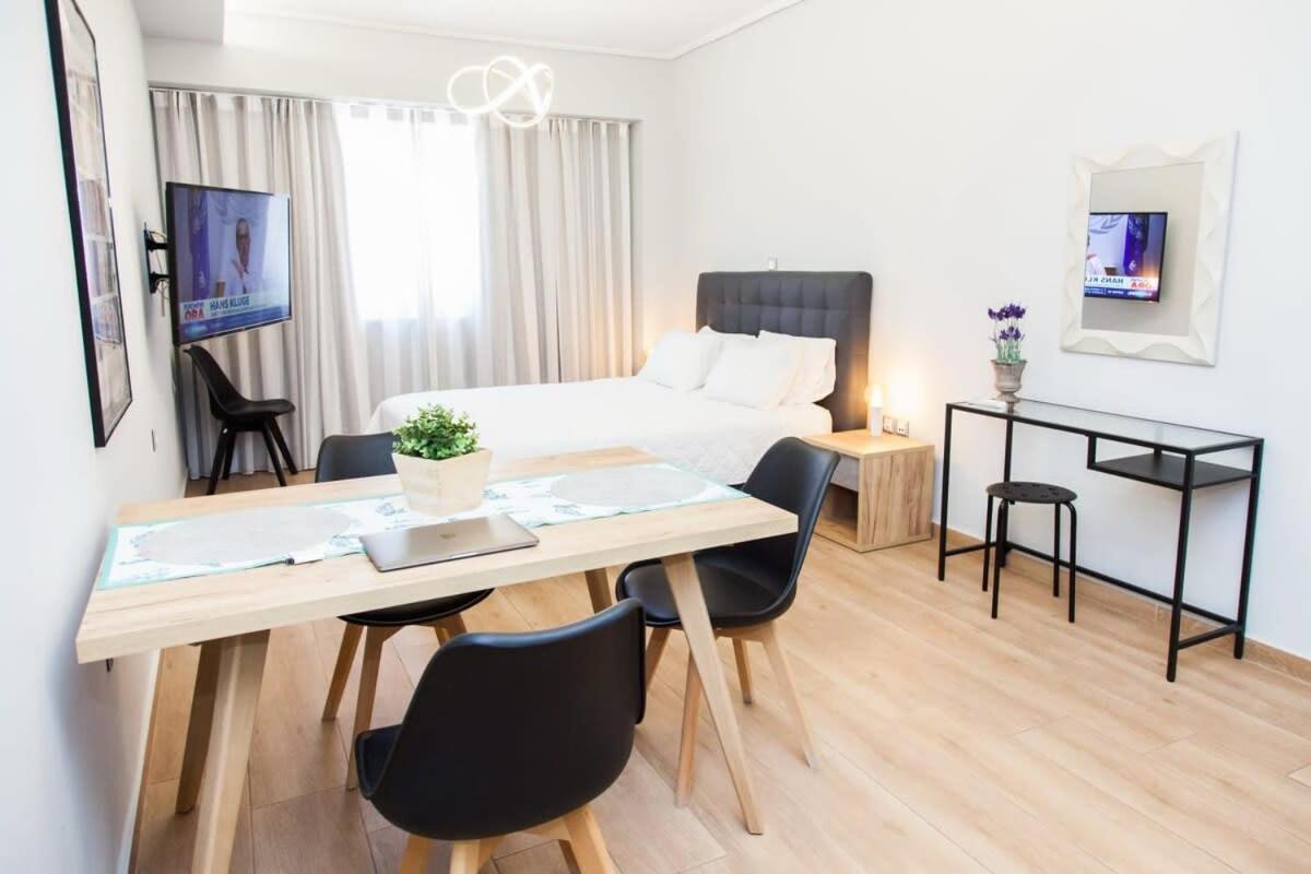 Contemporary And Chic Apartment In Central أثينا المظهر الخارجي الصورة